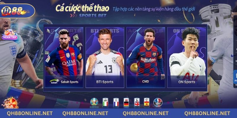 Thể thao được xem là chuyên mục thế mạnh ăn khách tại QH88
