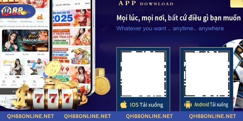 Tải app QH88 nhanh chóng cho cả iOS lẫn Android