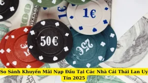 So Sánh Khuyến Mãi Nạp Đầu Tại Các Nhà Cái Thái Lan Uy Tín 2025