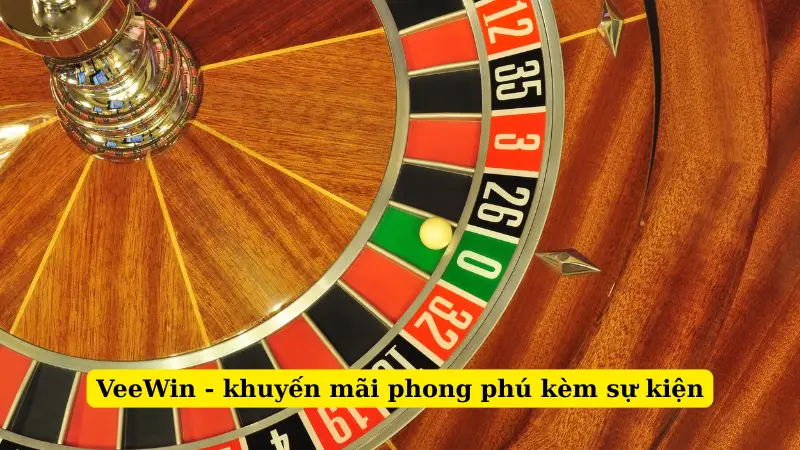 VeeWin - khuyến mãi phong phú kèm sự kiện